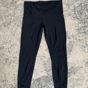 Lululemon 23” Mesh Cut-Out Leggings
